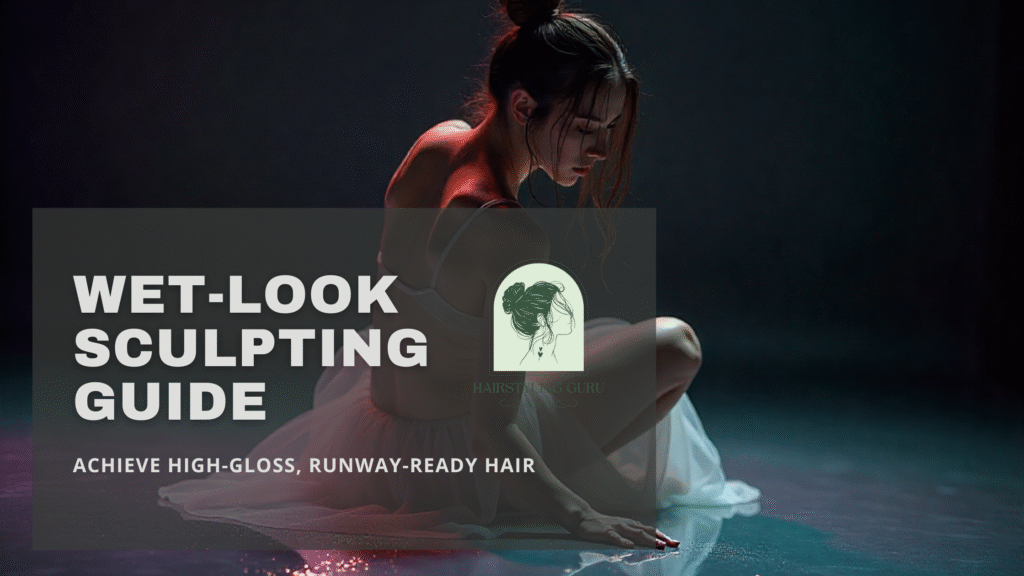Wet-Look Sculpting Guide: Achieve High-Gloss, Runway-Ready Hair