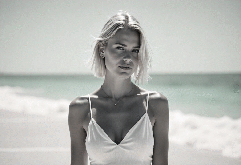 Beach Waves & Kitty Cut
