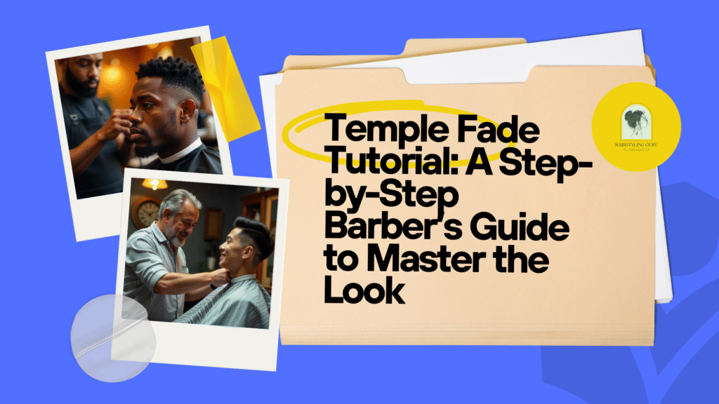Temple Fade Tutorial: A Step-by-Step Barber’s Guide to Master the Look