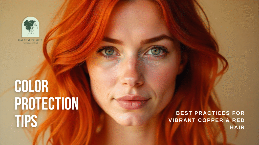 Color Protection Tips: Best Practices for Vibrant Copper & Red Hair